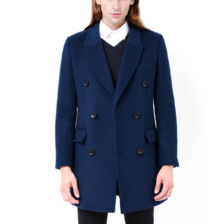 Pocket Coat // Navy (XS)