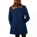 Pocket Coat // Navy (XL)