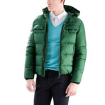 Basic Down Jacket // Green (XS)