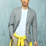 Stylish Pocket Blazer // Gray (M)