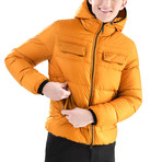 Basic Down Jacket // Orange (L)