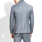 Single-Breasted Blazer // Gray (XS)