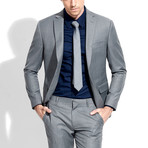 Single-Breasted Blazer // Gray (XS)