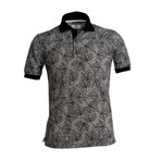 Norris Polo Shirt // Gray Floral (XL)