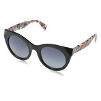 Unisex 0203S Sunglasses // Black + Gray Gradient
