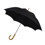 Whanghee Cane Handle + Tip Cup Umbrella // Black