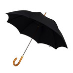 Malacca Handle + Tip Cup Umbrella // Black