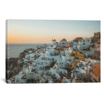 Santorini Sunset // Peter Yan (18"W x 12"H x 0.75"D)
