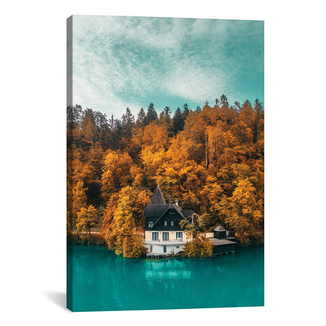 Lake Bled II (12"W x 18"H x 0.75"D)