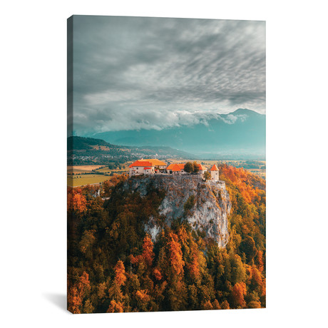 Bled Castle // Peter Yan (12"W x 18"H x 0.75"D)