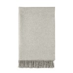 Cashmere Bed Throw // Queen // Silver