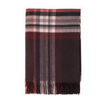 Cashmere Travel Throw // Queen // Ruby