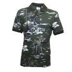 Barrett Polo Shirt // Green Beach (XL)