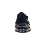 Memphis Monk Shoe // Navy (Euro: 44)