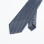 Formal Stripe Tie // Blue