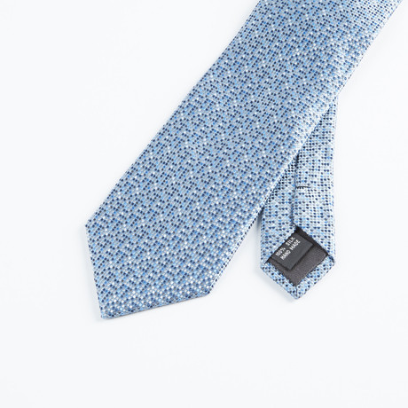 Texture Neat Tie // Blue