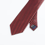 Formal Stripe Tie // Red