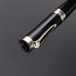 Chopard // Racing Palladium + Black Resin Ballpoint Pen // 95013-0303