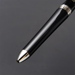 Chopard // Racing Palladium + Black Resin Ballpoint Pen // 95013-0303