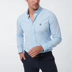 Ingel Button-Up Shirt // Baby Blue (L)