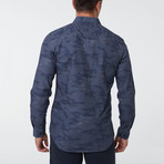 Geert Button-Up Shirt // Navy (XL)