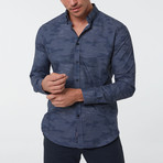 Geert Button-Up Shirt // Navy (M)