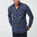 Geert Button-Up Shirt // Navy (M)