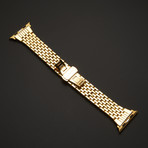 24K Gold Apple Watch Series 5 With Diamond Rhinestones Band // 44mm