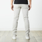 Skater Skinny Jeans // Light Gray (38WX32L)