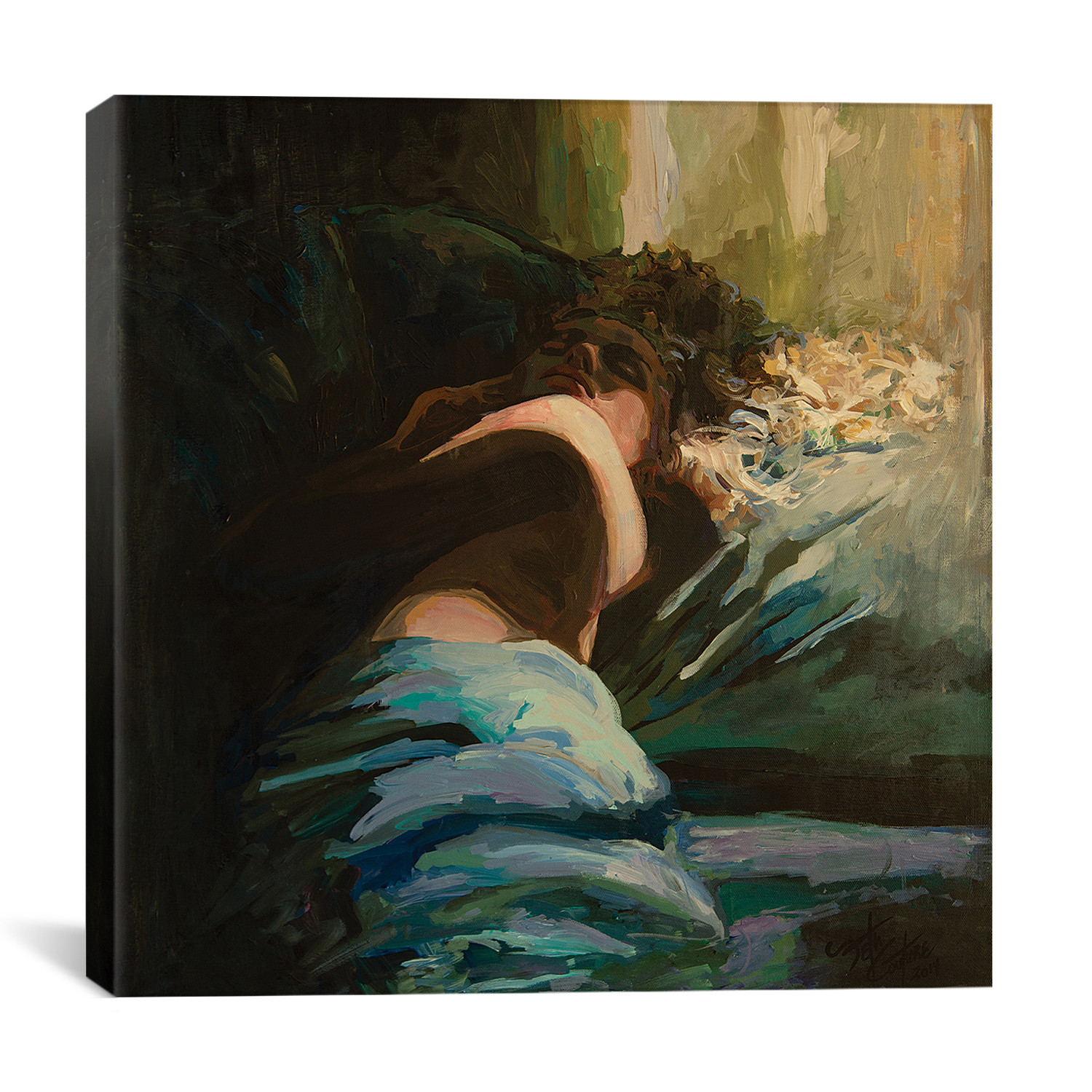 While She Sleeps 12w X 12h X 075d Seth Couture Touch Of Modern