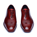 Wholecut Oxford // Wine Red (US: 8)