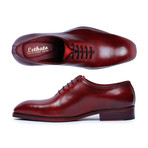 Wholecut Oxford // Wine Red (US: 9)