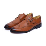 Single Strap Monk Goodyear Welted // Tan (US: 9)