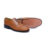 Captoe Brogue Oxford Goodyear Welted // Tan (US: 9)