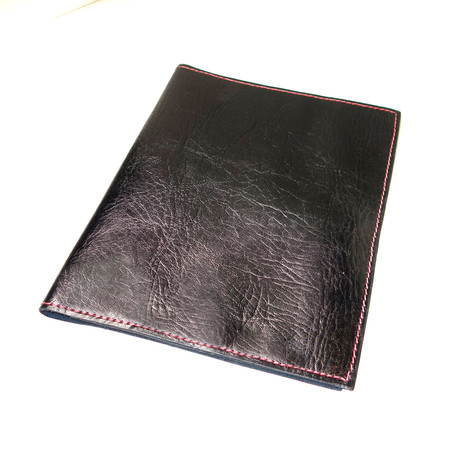 Leather Portfolio // Black