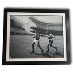 Muhammad Ali + Ken Norton // Dual Photo // Signed + Framed