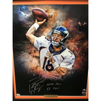 Peyton Manning // Signed Broncos Photo