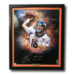 Peyton Manning // Signed Broncos Photo