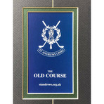 Framed 2005 St. Andrews Old Course Scorecard // Jack Nicklaus // British Open