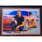 "Fast & The Furious" Framed License Plate Collage