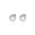 Mikimoto 18k White Gold Pearl Earrings III