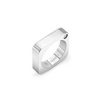 Plain Square Ring // Stainless Steel (9)