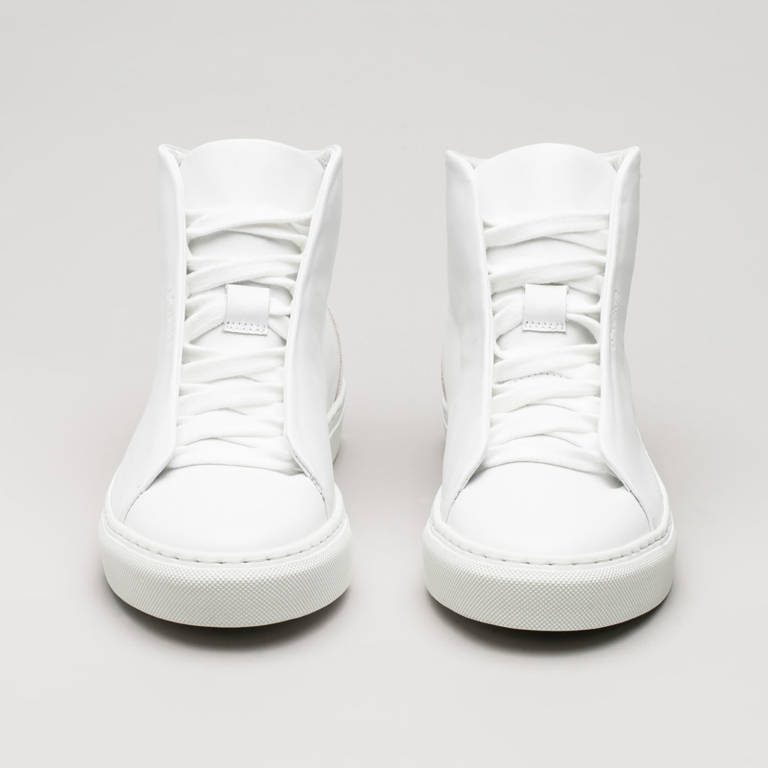 Minimal High V8 Sneakers // White Leather + Bone (US: 9) - Diverge ...