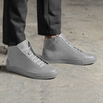 Minimal High V7 Sneakers // Gray Floater (Euro: 40)