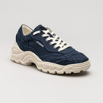 Landscape Canvas Sneakers V8 // Marine Blue (Euro: 43)