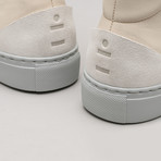 Minimal High V9 Sneakers // Beige Leather + Bone (US: 7.5)