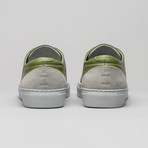 Slip On Sneakers V1 // Aloe Leather + Plaster (Euro: 43)