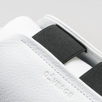 Slip On V6 Sneakers // White + Black (Euro: 40)