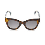 Fendi // Women's Sunglasses // Havana Abstract + Gray Gradient