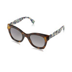 Fendi // Women's Sunglasses // Havana Abstract + Gray Gradient
